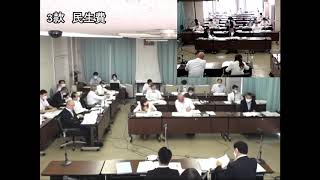 令和元年度決算特別委員会　3款民生費