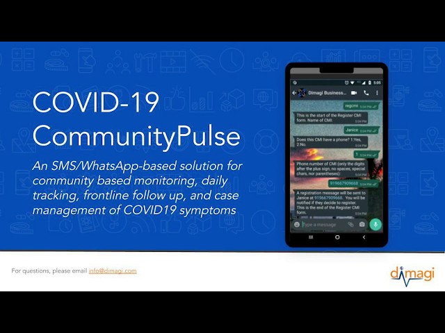 COVID-19 CommunityPulse Demo – CommCare by Dimagi