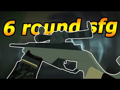 The 6 Round Sfg 50 In Phantom Forces Youtube - roblox phantom forces sfg 50