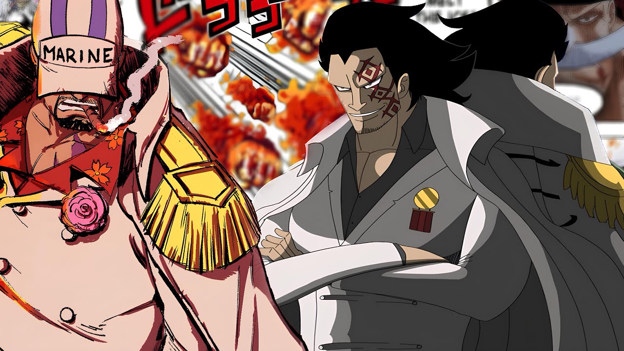 DRAGON EX MARINE?! One Piece Chapter 1097