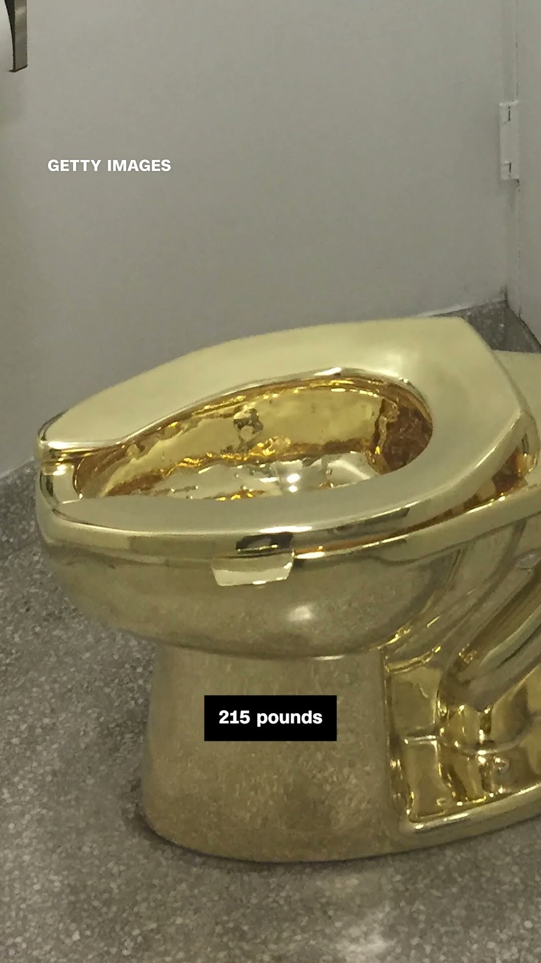 Gold toilet stolen from English palace