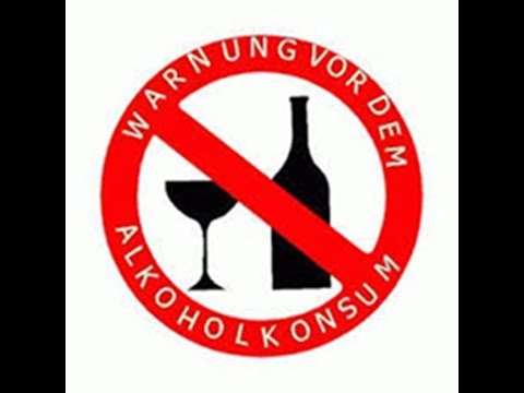 Alkohol:  "FINGER WEG"