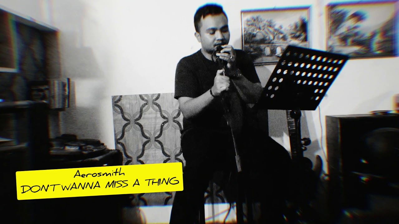 Aerosmith - I don't wanna miss a thing (karaoke night) - YouTube