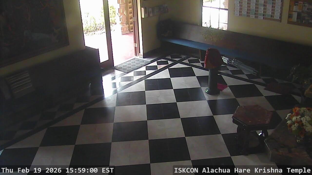 LIVE Broadcast - ISKCON Alachua Hare Krishna Temple