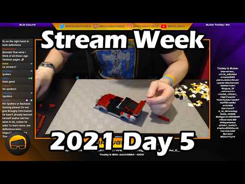 Stream Week 2021 Day 5! Building A GTA Omnis With LEGO!