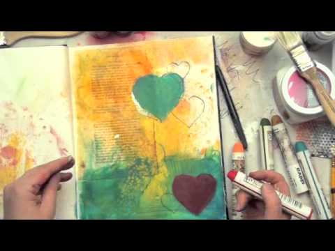 Behind the Art: Art Journaling Love..