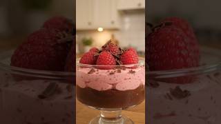 Making a Raspberry chocolate desert in just 5minutes