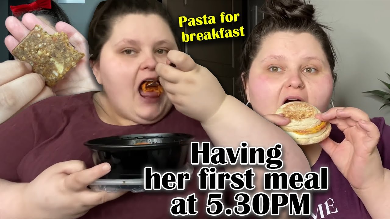 Amberlynn Having Her ✨First Meal✨ At 5.30PM