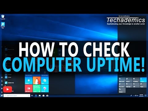 Video: How To View Your Computer's Operating Time