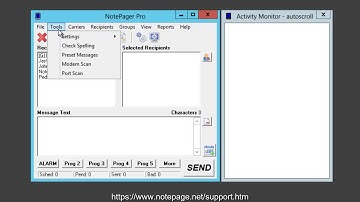 How to Configure SMTP Settings in NotePager Pro to Send Text Messages