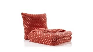 Concierge Soft and Cozy Polka Dot Throw and Pillow screenshot 5