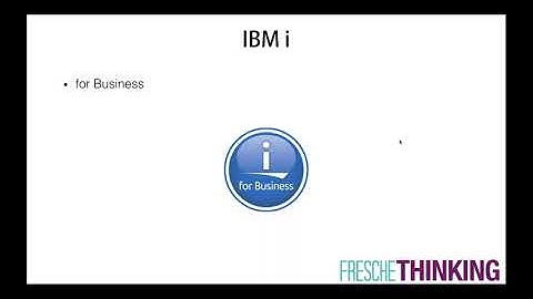 What Is This Thing Called IBMi?