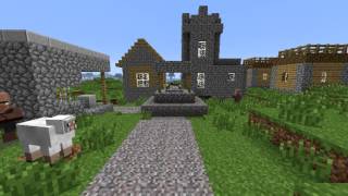 Minecraft Landscape Generated Structures