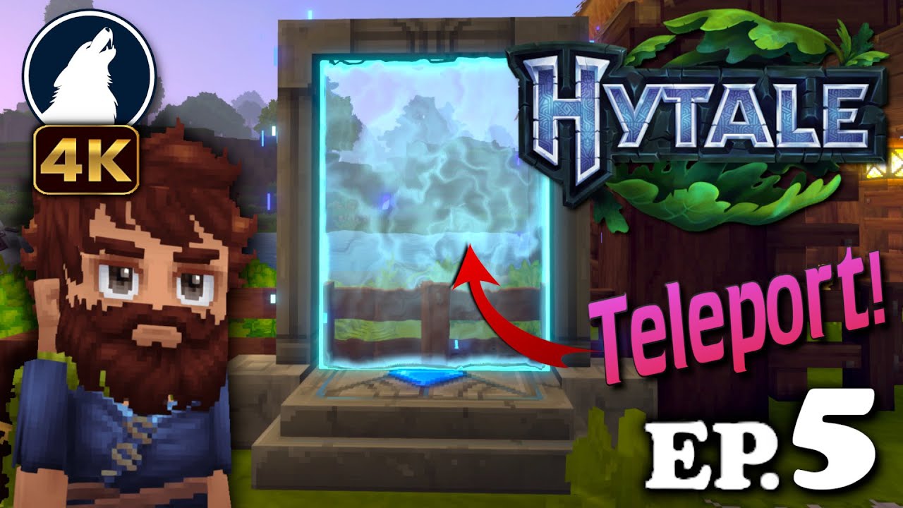 ESPLORO IL DESERTO E CREO IL MIO PRIMO TELEPORT ! | HYTALE Gameplay ITA | EP.5