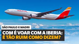 COMO É VOAR PARA MADRI COM A IBERIA?