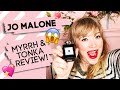 Jo Malone London Myrrh & Tonka Perfume Review // The BEST Fragrance Combiner?
