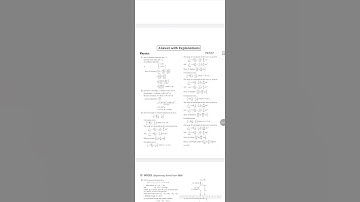 # WBJEE 2020 Solution