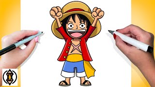 How To Draw Monkey D Luffy | One Piece screenshot 3