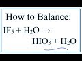 Balancing Chemical Equations Practice