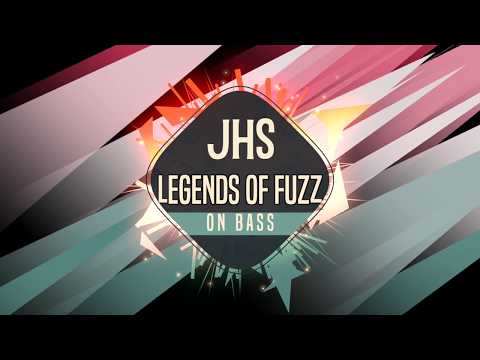 JHS Legends of Fuzz CRIMSON on Bass