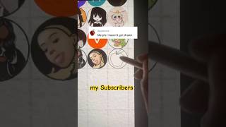 Drawing my subscribers #digitalart #art #shorts