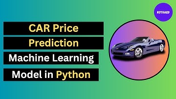 Car Price Prediction Machine Learning Model in Python | Python ML Project