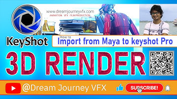 How to Import from Maya to keyshot Pro with 3D Render