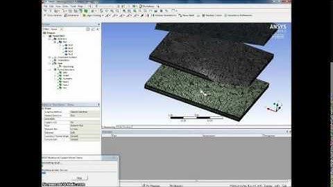 Ansys : Rectangular and Triangular fin array -MEE 403 Heat Transfer