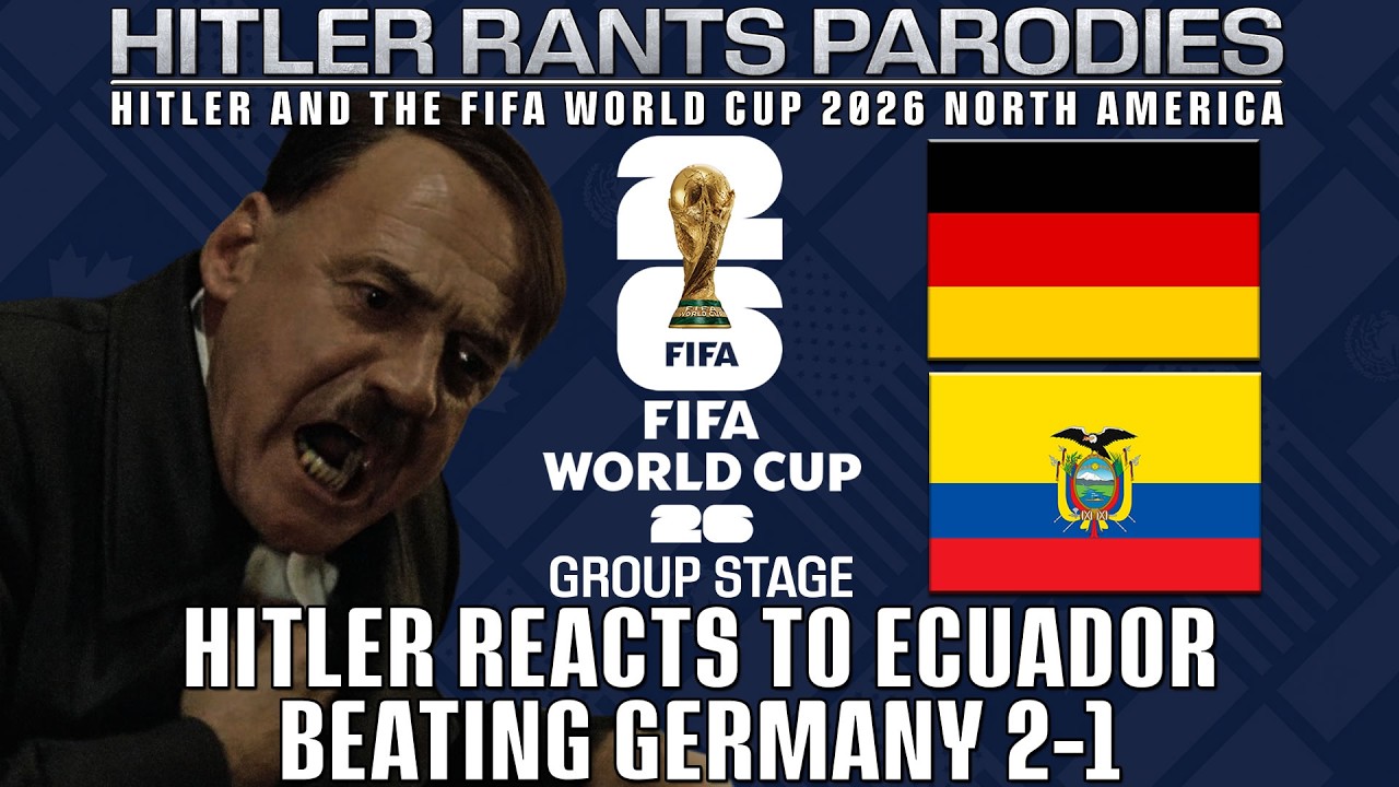 Hitler reacts to Ecuador beating Germany 2-1