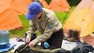Backcountry Corpsmembers Packed, Ready to Work