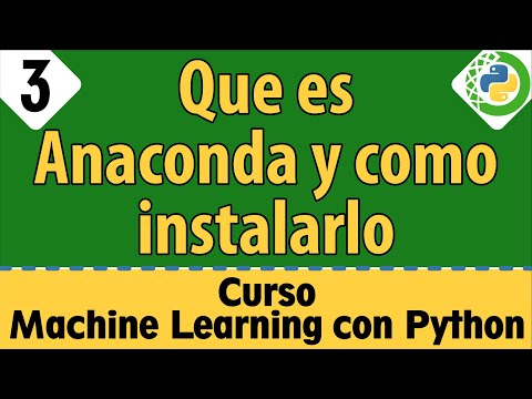 Vídeo: Diferencia Entre La Programación De Anaconda Y Python