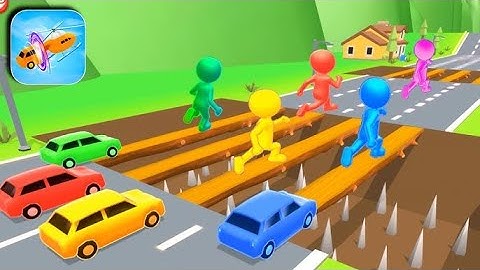 Shape-shifting Games All Levels Gameplay iOS,Android Mobile Walkthrough Stick Run Max Level FRCA54E