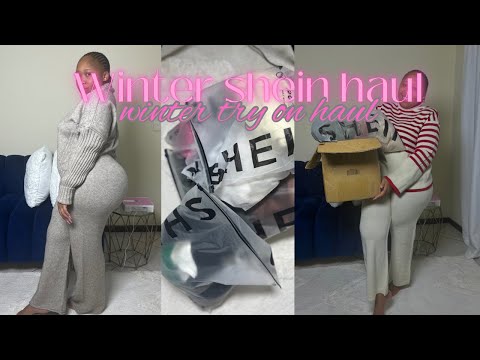 SHEIN TRY ON HAUL WITH CODES|AUTUMN AND WINTER EDITION|