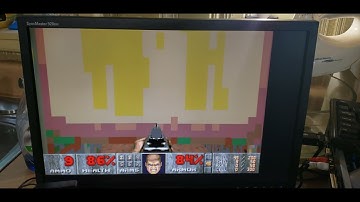 Amiga 500 running doom through denise #pistorm
