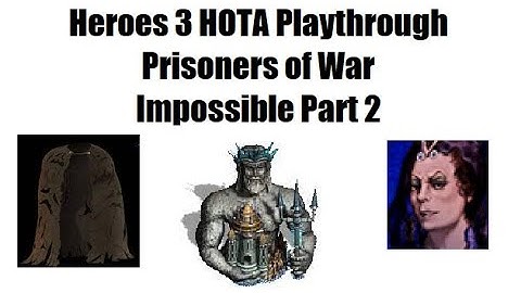 Heroes 3 HOTA Gameplay: Prisoners of War (Impossible) Part 2