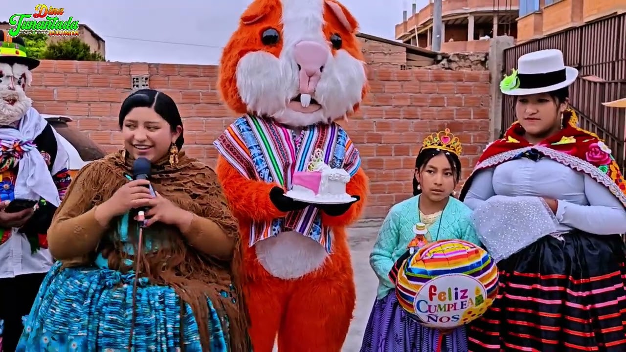 Zona huayna Potosí sorpresa a su hija 