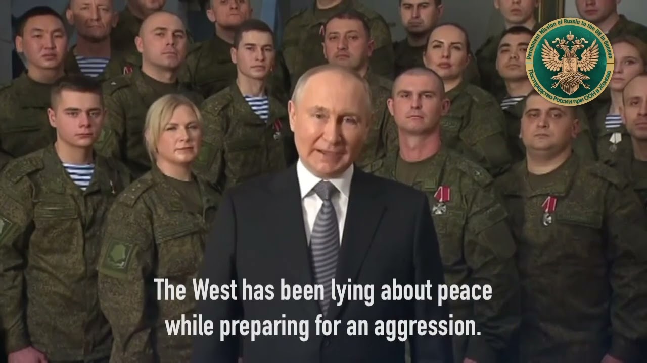 President Putin’s National New Year 2023 Address to The Russian Federation