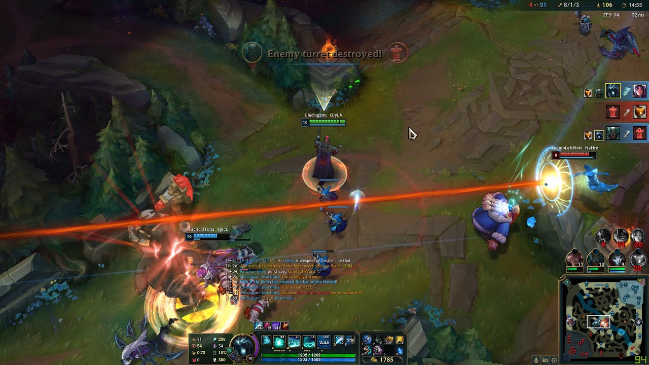 Karthus is not balanced. RIP Caitlyn