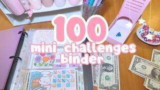 100 minis Savings Challenges || mini Monday