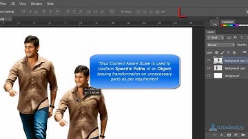 Photoshop Tutorial : Using Content Aware Scale in Photoshop CS6