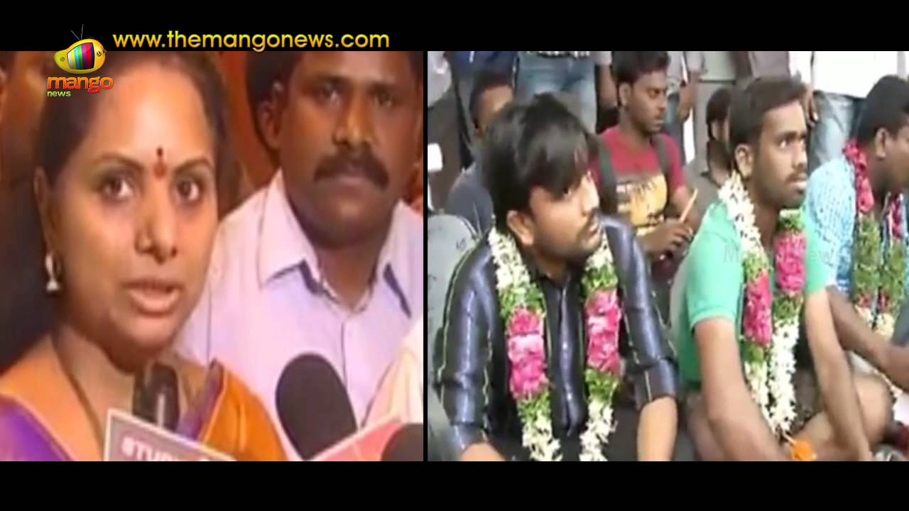 MP Kavitha Reacts On HCU Agitation And Students held | Pitches For Rohith Vemula Act | Mango News