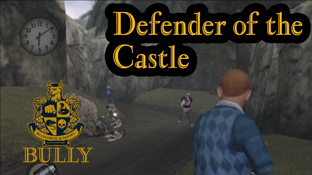 Bully PS2 Mission Defender of the Castle Protecting the Nerd's