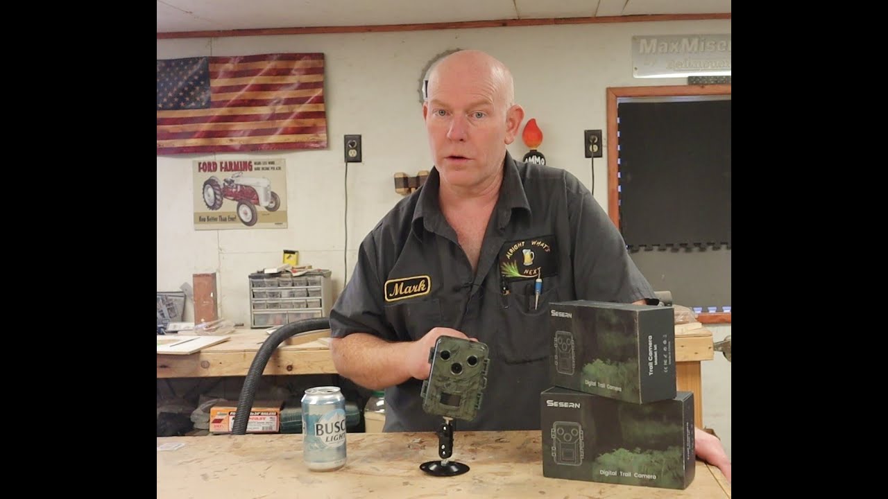 Trail cam set up. Inexpensive, easy camera. YouTube