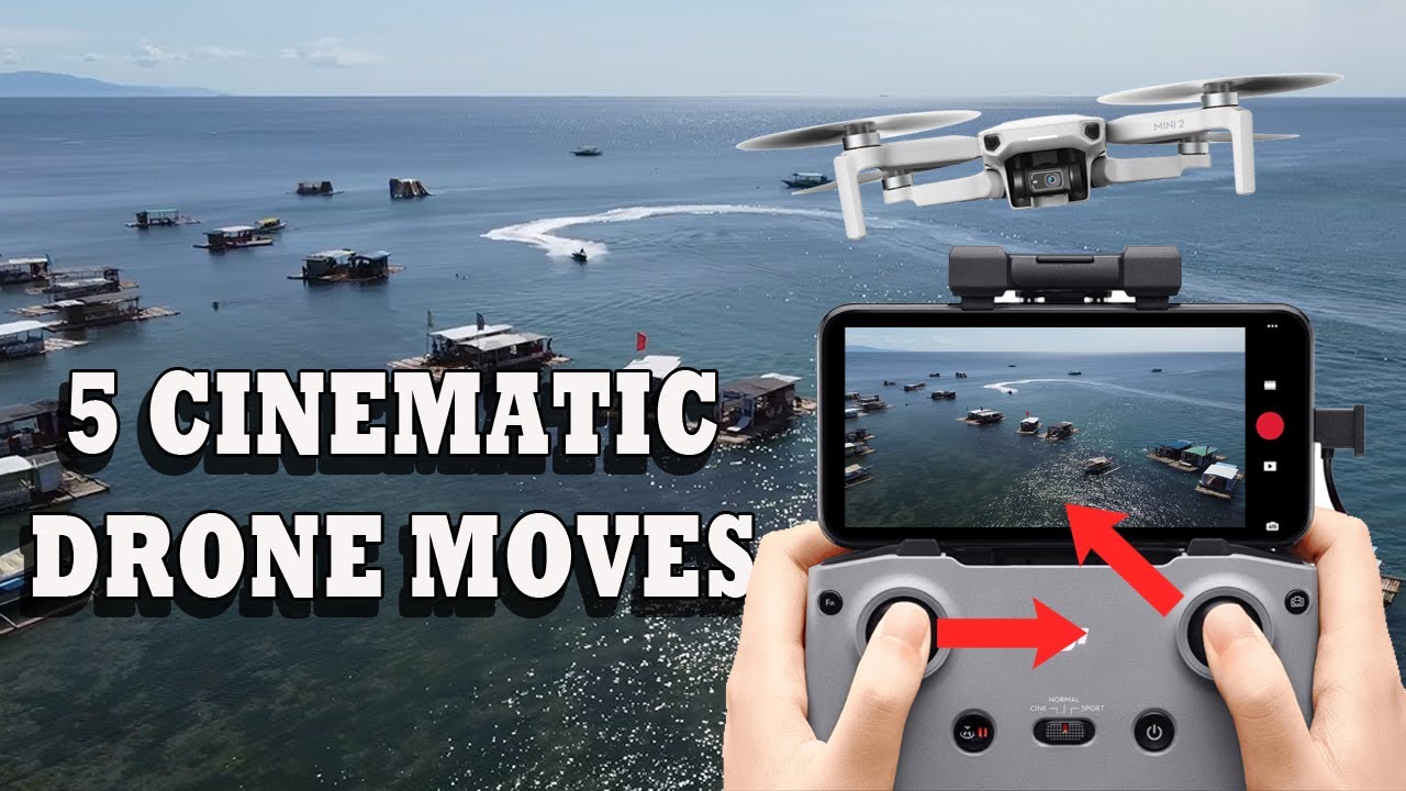 5 CINEMATIC DRONE MOVES FOR BEGINNERS USING DJI MINI 2 SE | MAKE YOUR ...