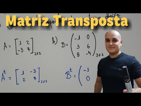 Vídeo: Como Transpor Uma Matriz