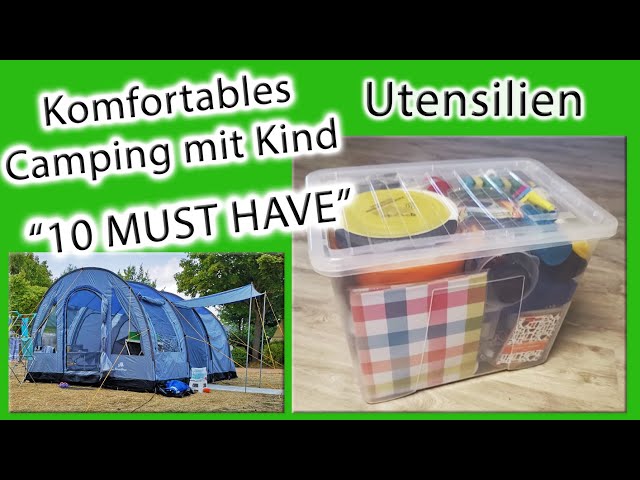 Wohndosen Summer Essentials – 5 Must Haves die beim Campingurlaub