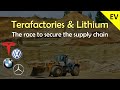 Tesla, Terafactories & Lithium  - The race to secure the supply chain