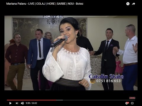Mariana Palavu - LIVE - COLAJ HORE SI SARBE * NOU * (Botez)