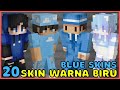 SKIN MINECRAFT WARNA BIRU - BLUE MINECRAFT SKINS (BOY SKIN)