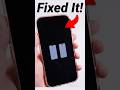 iPhone Showing Two White Phones on Screen? Fix It Now! (iOS 26/27) #shorts